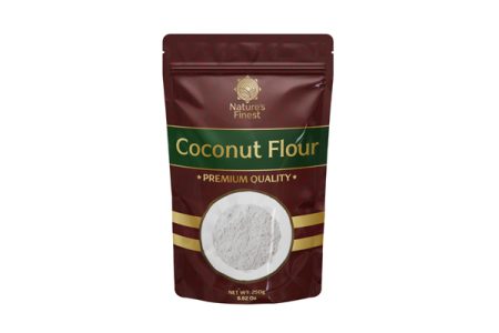 non organic coconut flour front